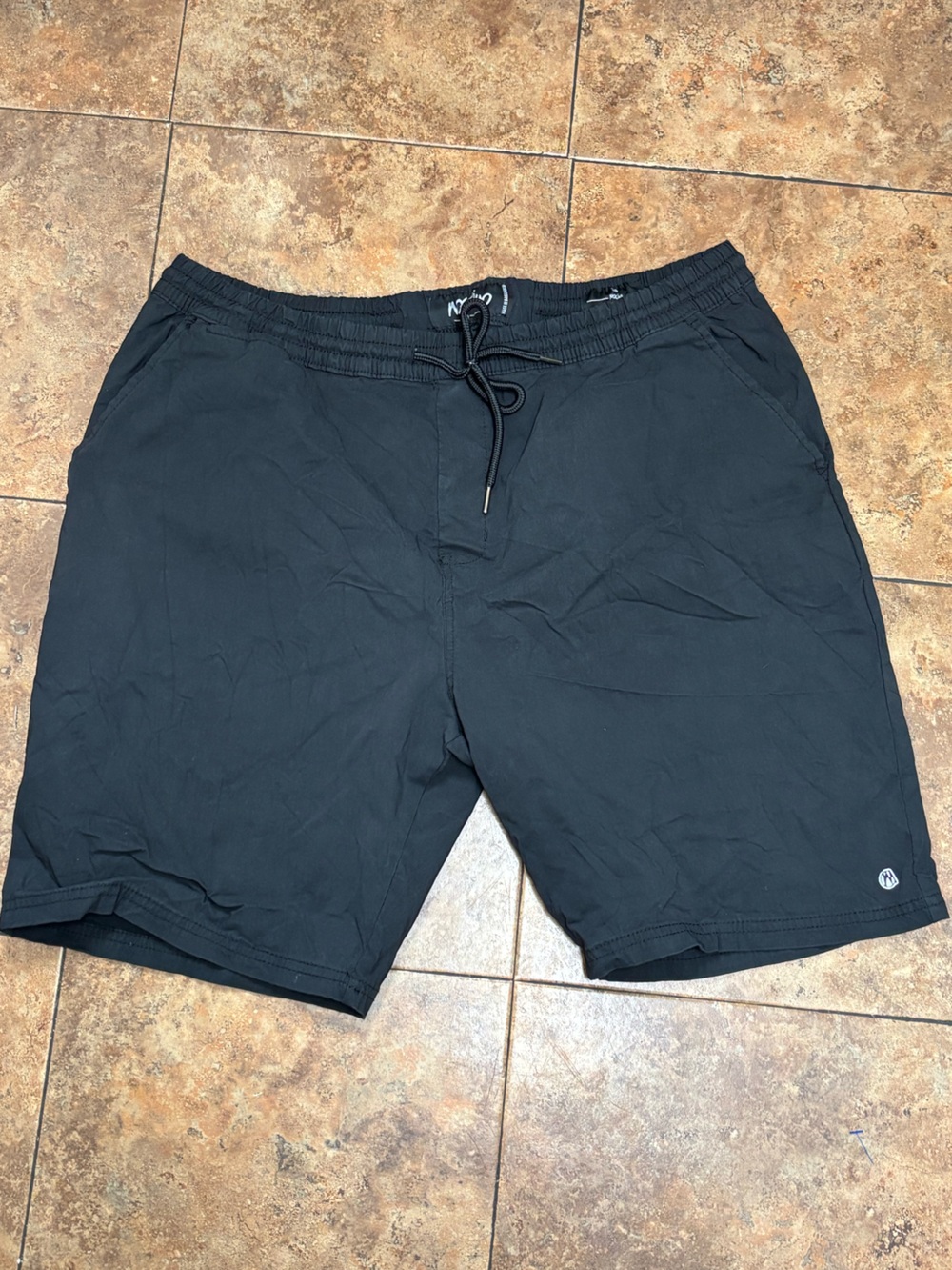 Mossimo Supply Co. Men's Black Athletic Drawstring Shorts